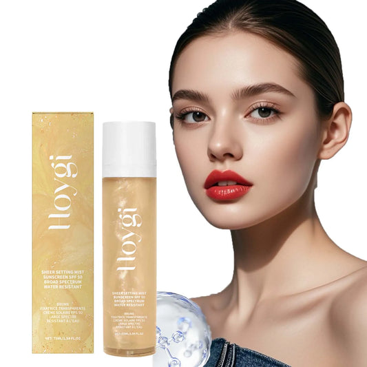 SPF 50+ Makeup Setting Spray - Oil Control & Sun Protection Face Mist
