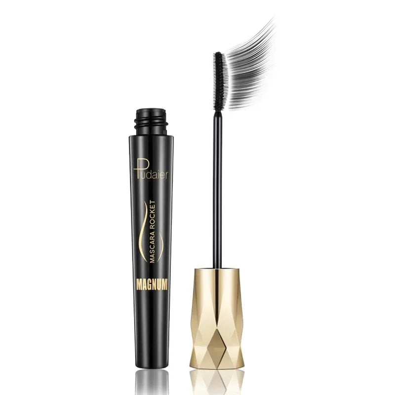 Pudaier 4D Waterproof Mascara - Professional Lengthening & Volumizing Formula with Non-Flaking