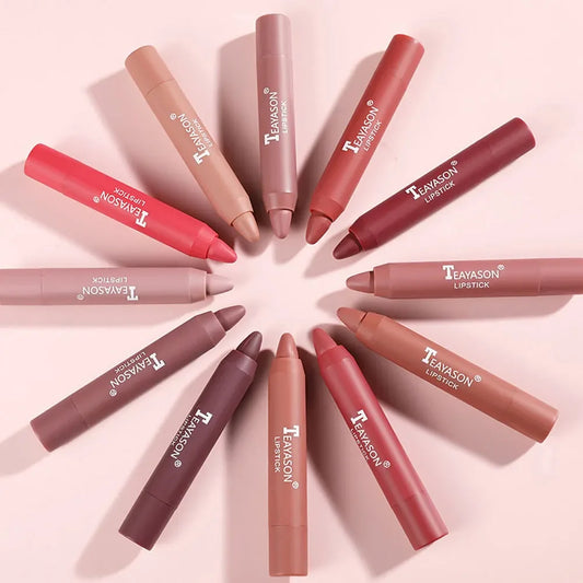 Velvet Matte Lipstick - Waterproof Long-Lasting Lip Liner Pencil