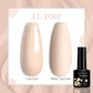 LILYCUTE 7ML Jelly Amber Gel Nail Polish Nail Art Dark Bloom Leopard