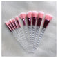 Professional Unicorn Makeup Brush Set - 10 Piece Collection