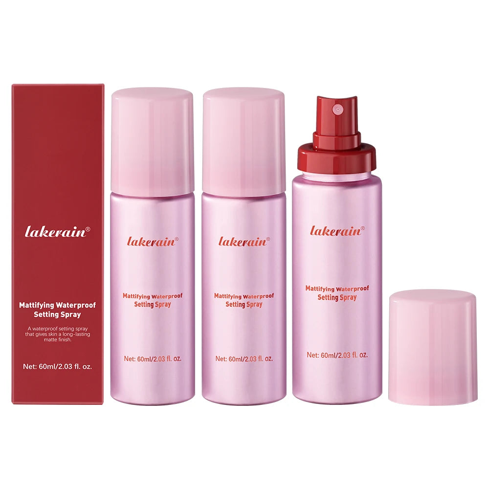 Mattifying Waterproof Setting Spray - Long-Lasting Makeup Fixer