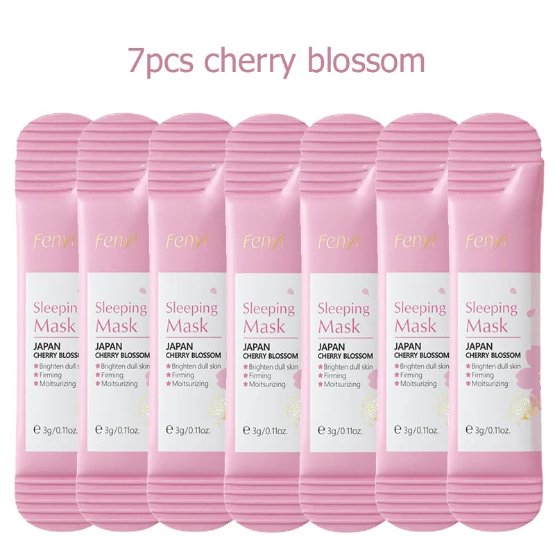 LAIKOU Moisturizing Sleeping Face Mask Set - 7 Piece Collection