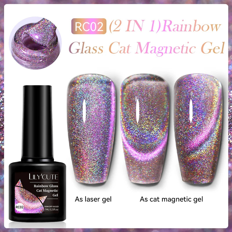 LILYCUTE Metallic Painting Liner Gel Nail Polish - 5ml