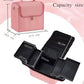 Multi-Layer Waterproof Nail Art & Makeup Tool Box - Professional Beauty Storage