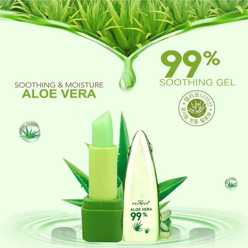 Aloe Vera Jelly Lipstick - Temperature Color Changing Long-Lasting Lip Balm