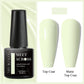 MEET ACROSS Wine Red Gel Nail Polish - 7ml Long-Lasting French Manicure