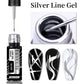 LILYCUTE Metallic Painting Liner Gel Nail Polish - 5ml