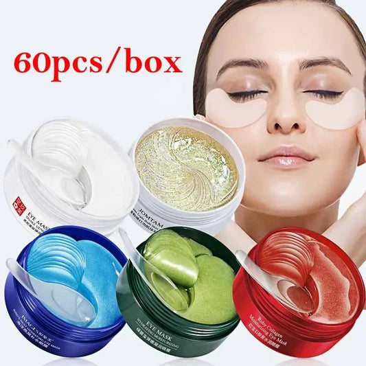 Collagen Eye Mask - 60 Patches for Hydration, Firming & Dark Circle Treatment