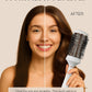 round Hair Brush Set, 4 Piece Professional Blow Dry Kit with 3 round Brushes and Comb for Styling, Beauty Gifts Sets for Women
