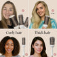round Hair Brush Set, 4 Piece Professional Blow Dry Kit with 3 round Brushes and Comb for Styling, Beauty Gifts Sets for Women