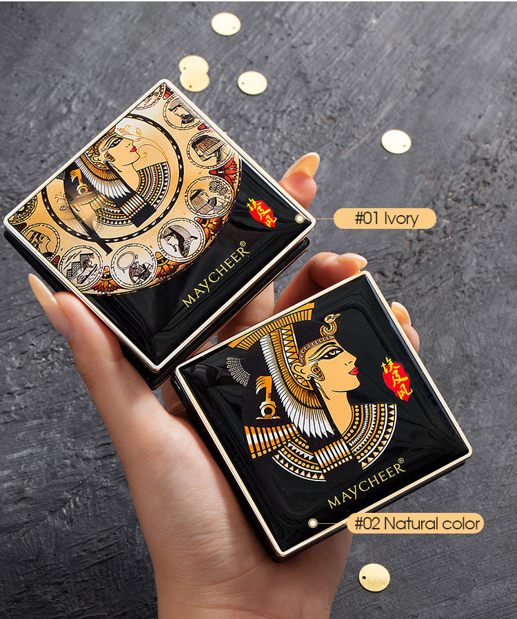 Egyptian Style Relief Setting Powder | Long-Lasting Oil Control & Skin Brightening Concealer
