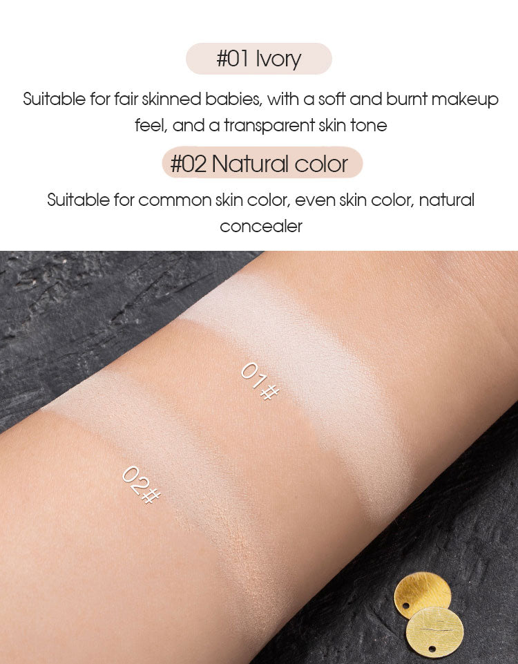 Egyptian Style Relief Setting Powder | Long-Lasting Oil Control & Skin Brightening Concealer