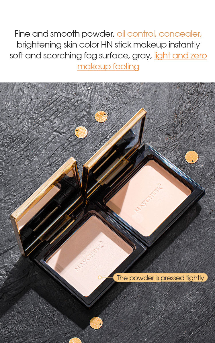 Egyptian Style Relief Setting Powder | Long-Lasting Oil Control & Skin Brightening Concealer