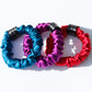 Premium 100% Pure Mulberry Silk Anti-Breakage Traceless Hair Scrunchie Tie for Women