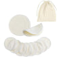 Eco-Luxe Reusable Bamboo Microfiber Makeup Remover Cleansing Rounds 12-Piece Set