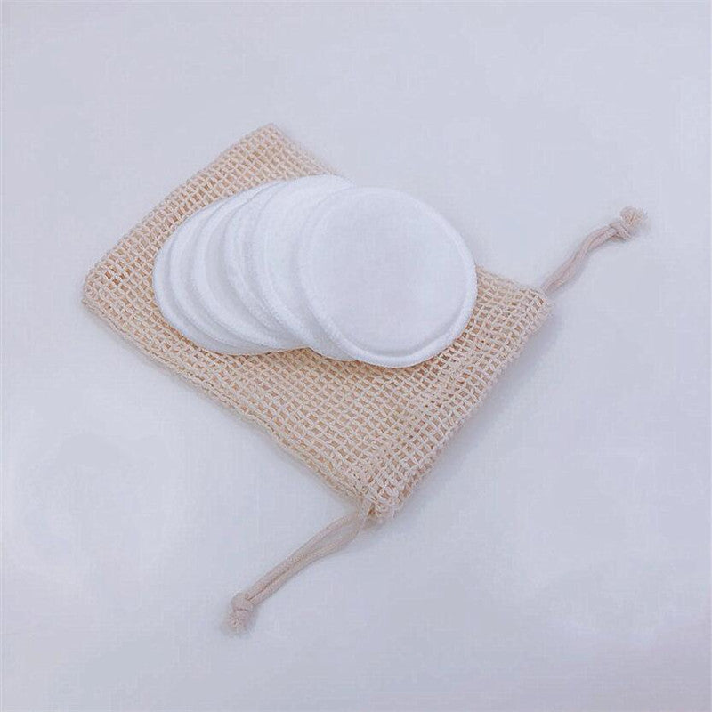 Eco-Luxe Reusable Bamboo Microfiber Makeup Remover Cleansing Rounds 12-Piece Set
