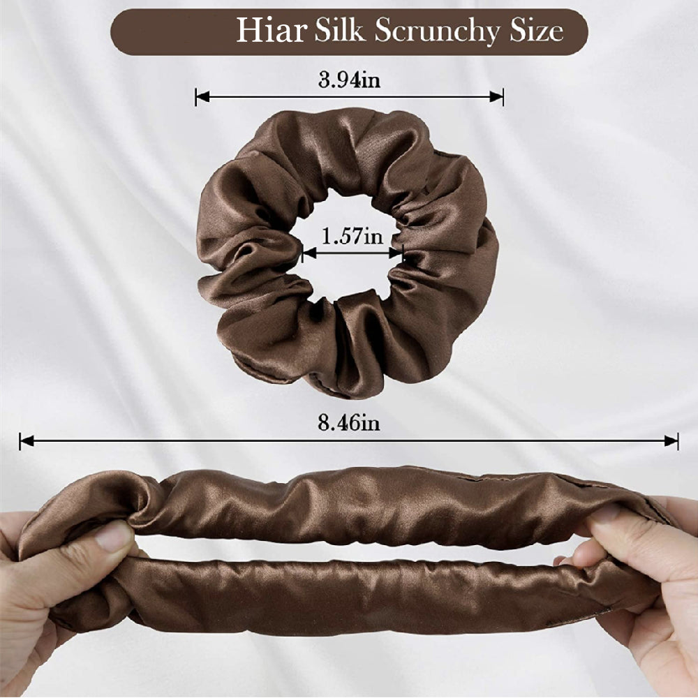 Silk Anti-Breakage Traceless Skinny Hair Scrunchies